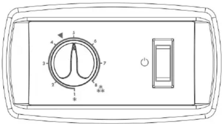DANBY WCF130W - PANEL DE CONTROL - 1