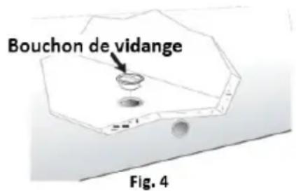 Bouchon de vidange Fig. 4