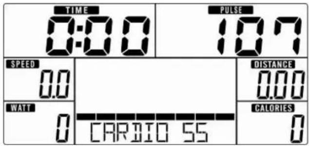 Skandika Vinneren E 590 - Cardio mode (H.R.C.-Modus) - 1