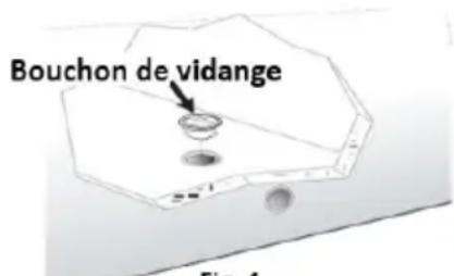 Bouchon de vidange Fig. 4