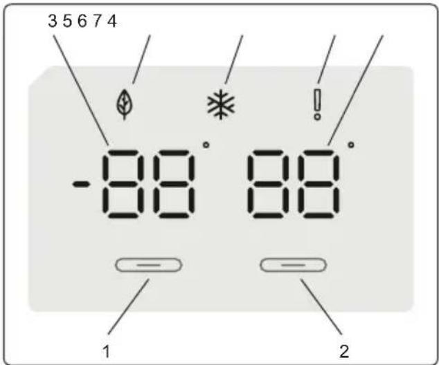 TEKA RBF 78617 RTR - Display und Bedienfeld - 1