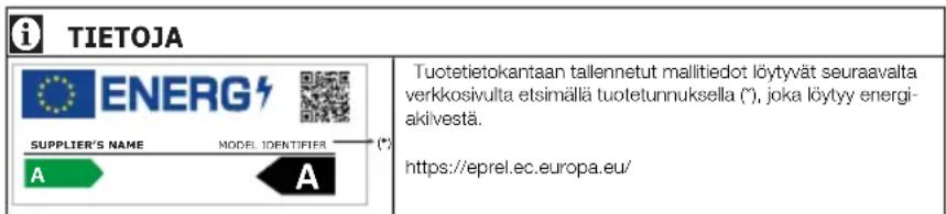 TEKA RSL 41150 BU - Symbolit ja niiden kuvaus - 1
