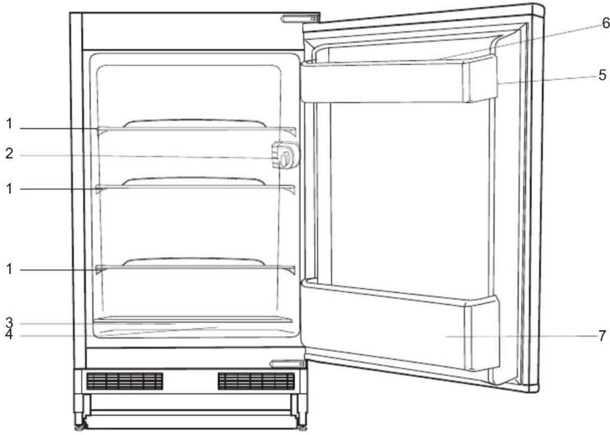 TEKA RSL 41150 BU - Kylskåpet - 1