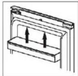 TEKA RLF 74930 SS - Positionierung der Türbalkone - 2