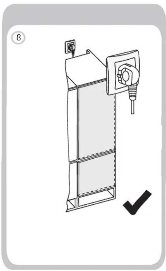 TEKA RBF 43321 FI - DIMENSIONS DU PRODUIT ET COMPARTIMENT INTÉGRÉ - 4