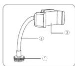 Neewer RP18B Pro - Installation du support pour téléphone - 1