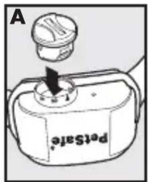 PETSAFE PBC17-13338 - To Insert and Remove the Battery - 1