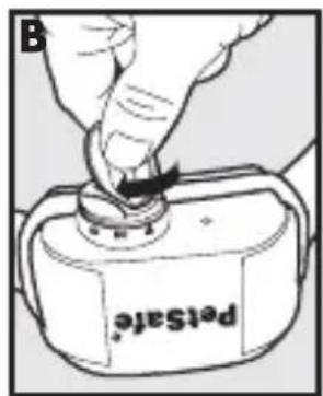 PETSAFE PBC17-13338 - To Insert and Remove the Battery - 2