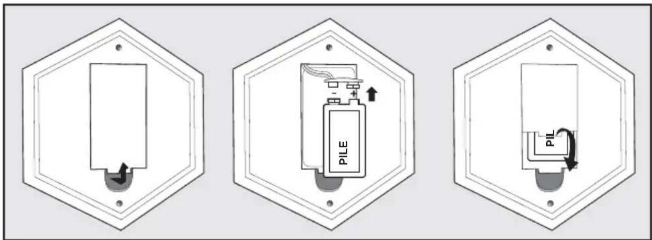 PETSAFE PBC17-13475 - Insertion et retrait de la pile - 1