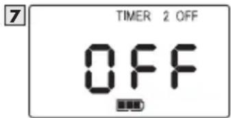 PETSAFE PBC17-13475 - AUS/EIN-Schaltung von Timer 1 - 3