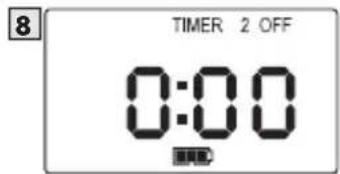 PETSAFE PBC17-13475 - Impostazione del timer 2 su Spento/Acceso - 1