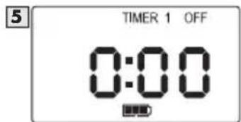 PETSAFE PBC17-13475 - Impostazione del timer 1 su Spento/Acceso - 1