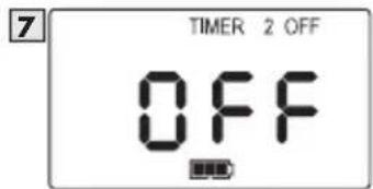 PETSAFE PBC17-13475 - Impostazione del timer 1 su Spento/Acceso - 3