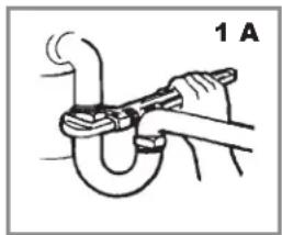 TEKA TRS 520 - Antes de comenzar este paso, desconecte la energía eléctrica en el interruptor automático o en la caja de fusibles. Desenchufe el triturador de desechos. - 1