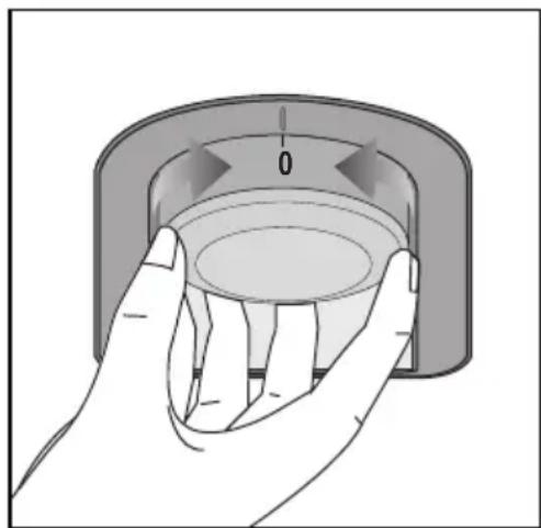 TEKA TKI4 235 - Réglage de la température de fonctionnement - 1