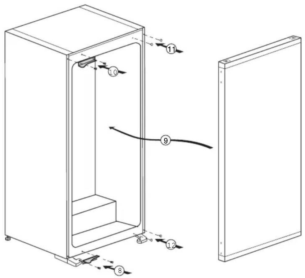TEKA TKI4 235 - Reversing the doors - 2