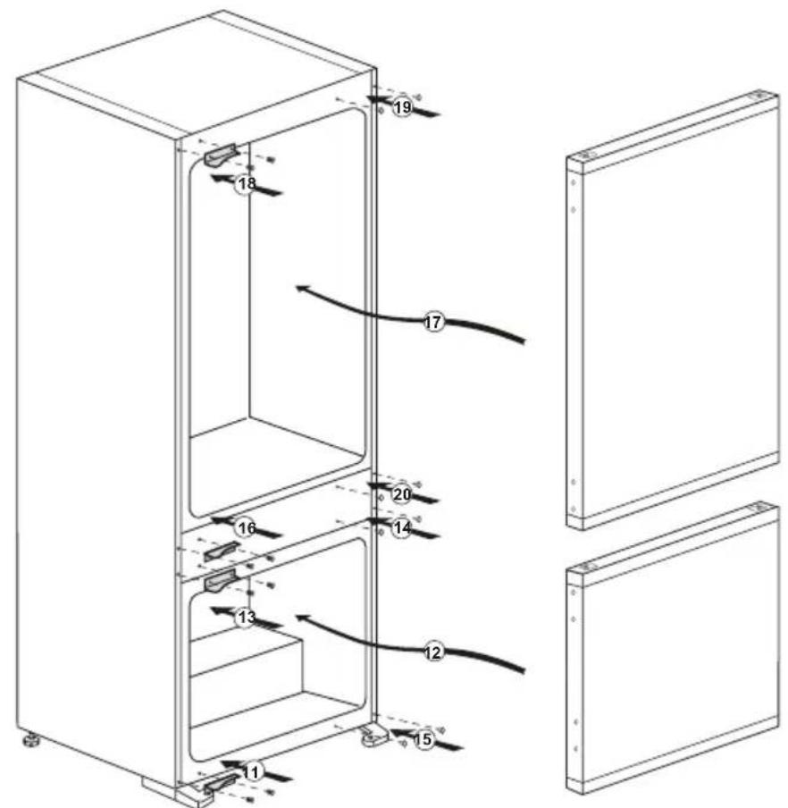 TEKA RBF 73340 FI - Reversing the doors - 2