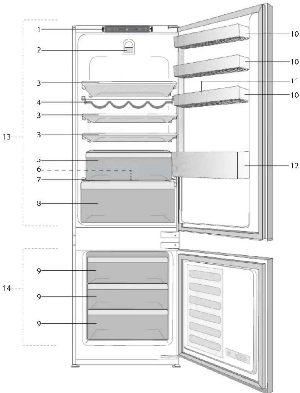 TEKA RBF 73340 FI - Su frigorífico - 1