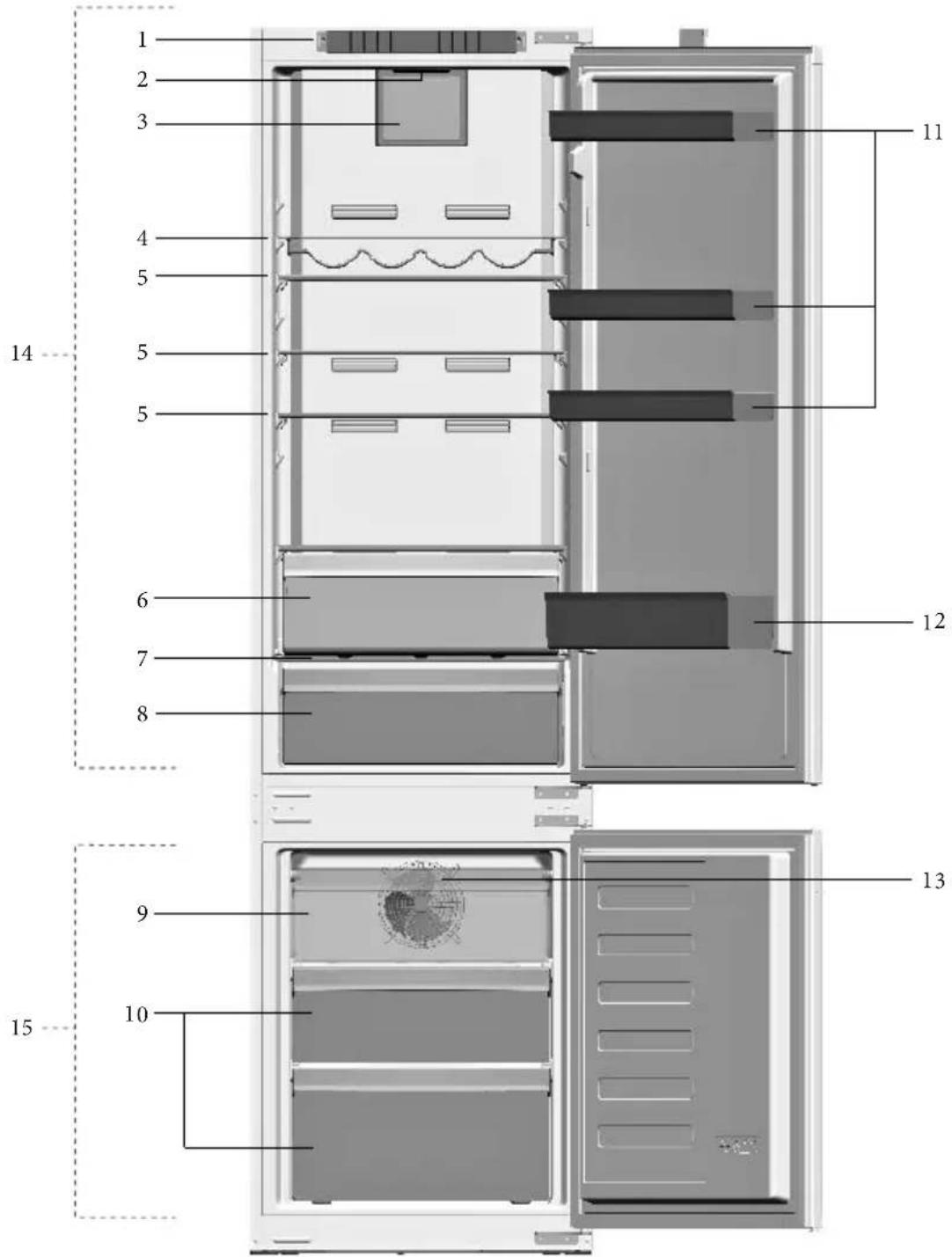 TEKA RBF 77360 FI - Su frigorífico - 1
