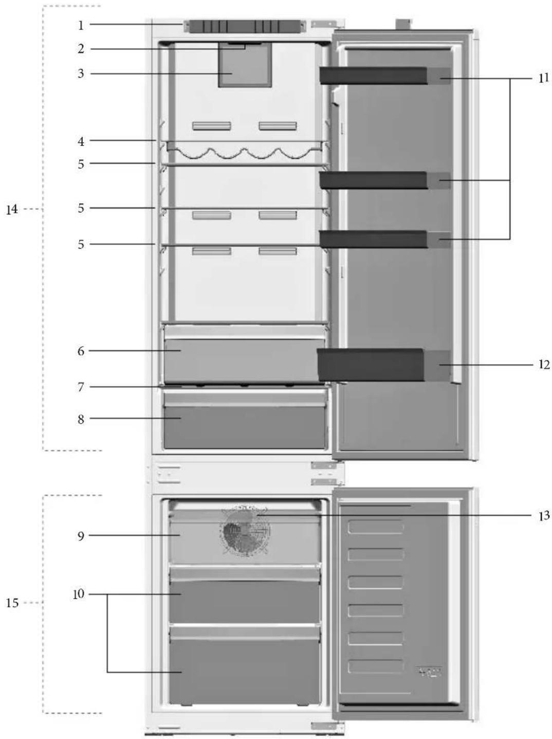 TEKA RBF 77360 FI - Il frigorifero - 1