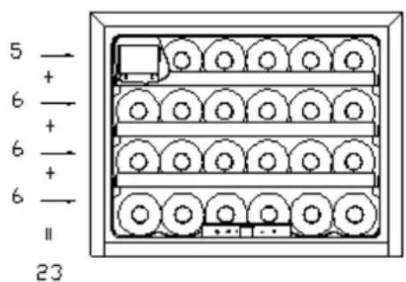 TEKA RVI 10024 GBK - > Diagrama de almacenamento - 2