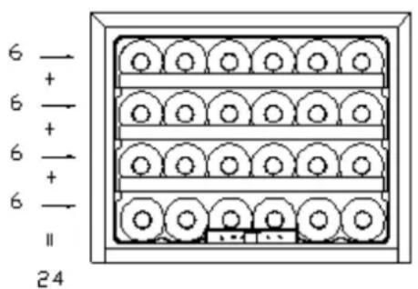 TEKA RVI 10024 GBK - > Diagrama de almacenamento - 1