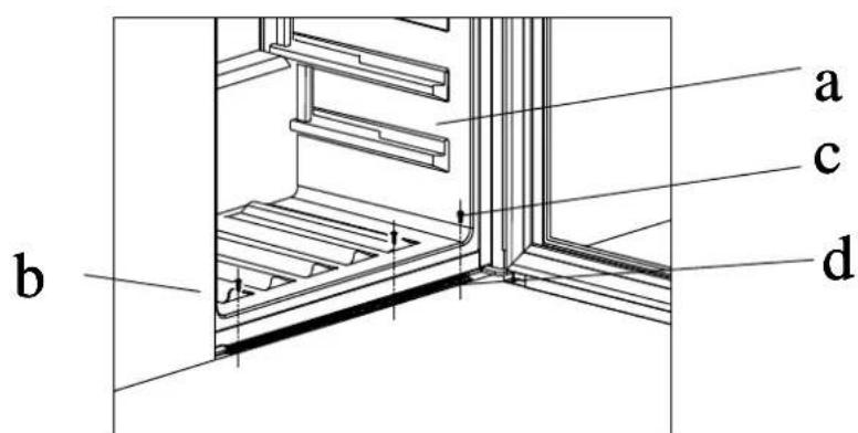 TEKA RVI 10024 GBK - Como fixar o suporte de fixação inferior - 1