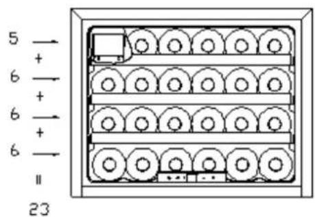 TEKA RVI 10024 GBK - > Schema de depositare - 2