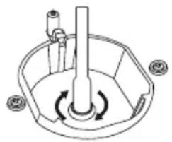 TEKA FS 602 4GG - Nozzle change operation - 3