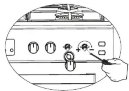 TEKA FS 602 4GG - Reduced gas flow rate setting for hob taps - 2