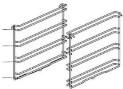 TEKA FS 602 4GG - Rack Positions - 1