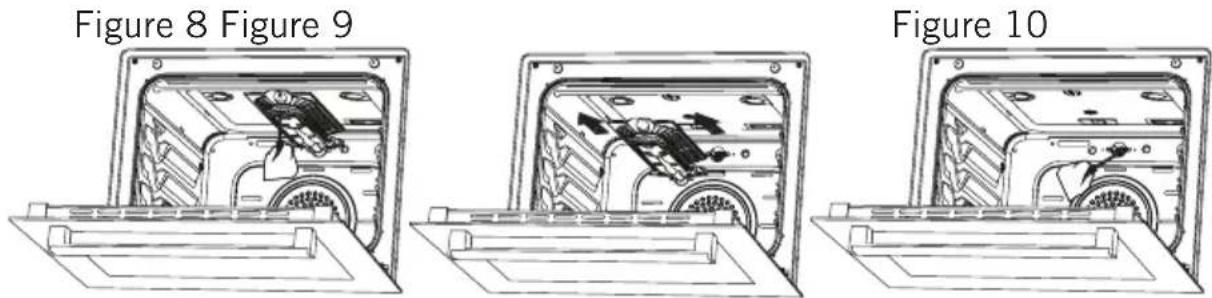 TEKA FS 602 4GG - Removal of the upper burner: - 1