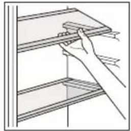 TEKA RLF 74930 WH - Positioning the door balconies - 1