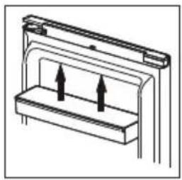 TEKA RLF 74930 WH - Positioning the door balconies - 2