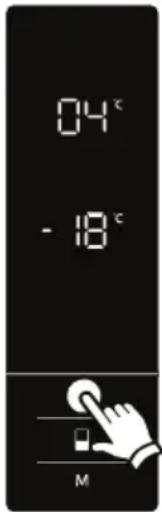 TEKA RBF 74621 SS - Definições de Temperatura do Refrigerador - 1