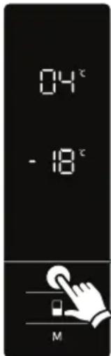 TEKA RBF 74621 SS - Cooler Temperature Settings - 2