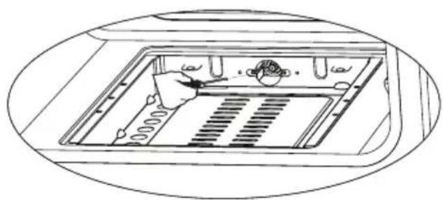 TEKA FS 901 5GE - Removal of the lower burner: - 2