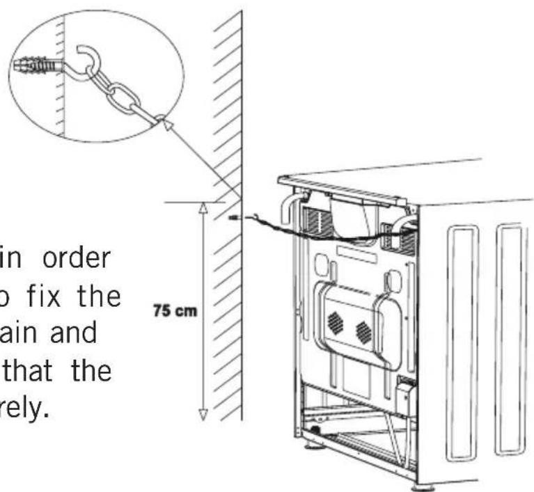 TEKA FS 901 5GE - Chain Lashing Illustration - 1
