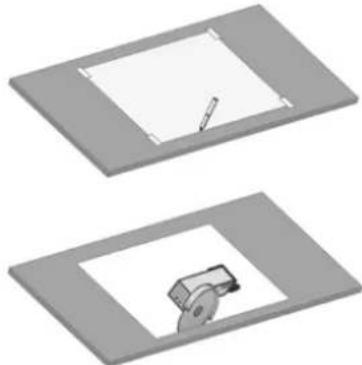 TEKA TIGRAN2B7940B - OUVERTURE DU PLAN DE TRAVAIL POUR L'INSTALLATION DE L'ÉVIER. - 1