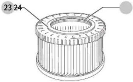DEWALT DWV015 - Composants - 2