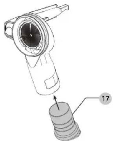 DEWALT DWH200D - Attaching a Dust Extractor to the Dust Extraction Assembly (Fig. H–J) - 2
