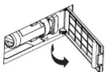 Café CXE22DP3PD1 - RETRAIT DU FILTR - 1