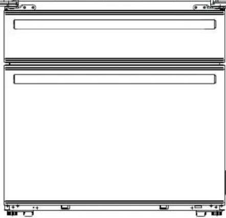 Café CXE22DP3PD1 - INSTALLATION DU RÉFRIGÉRATEUR (suite) Modèles CVE y CXE - 3