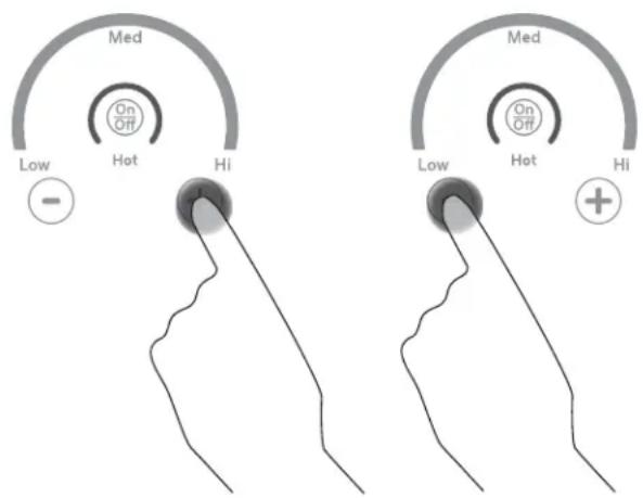 Café CHP90301TBB - Operating the Cooking Elements - 3