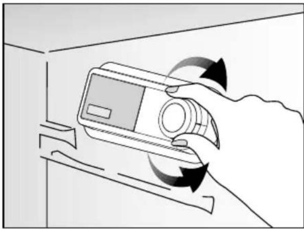 BEKO BSSA300M4SN - Thermostat setting button - 1