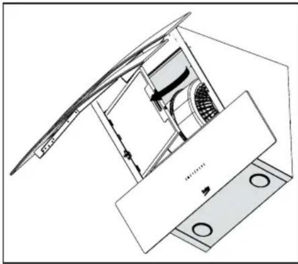 BEKO HCA62641WH - Reinigung des Aluminium-Ölfilters - 1