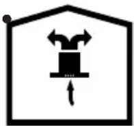BEKO HCA62641WH - Operation without chimney connection - 1