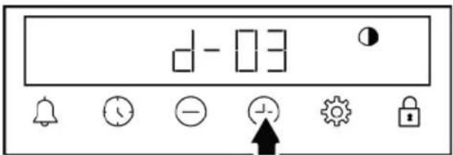 BEKO BCBIM16300XDE - Setting the display brightness - 2