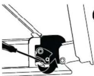 BEKO BCBIM16300XDE - Removing the oven door - 4