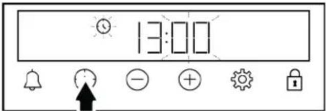BEKO BCBIM16300XDE - Changing the time of day - 2